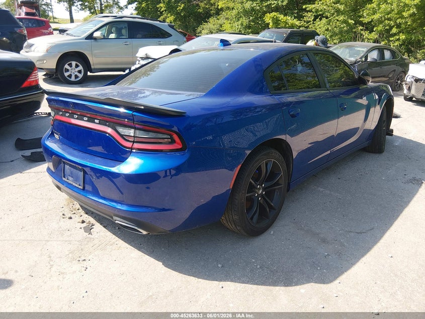 Vin: 2c3cdxhg0jh200731, lot: 45761453, dodge charger sxt plus rwd 20184