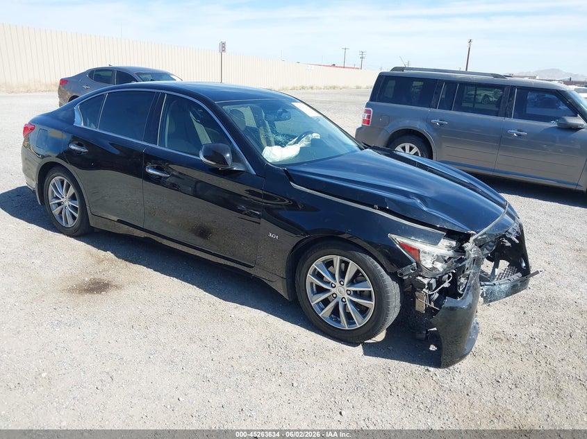 Vin: jn1ev7ap2hm743813, lot: 45761454, infiniti q50 3.0t premium 20171