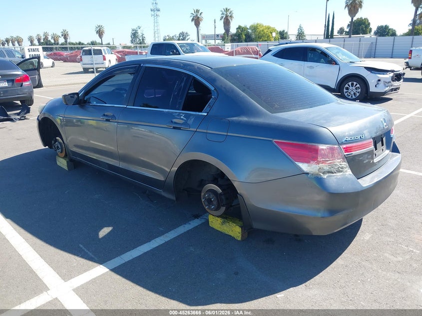 2012 Honda Accord 2.4 2.4 Lx grey Lot 111045263666 Vin 1HGCP2F30CA039645