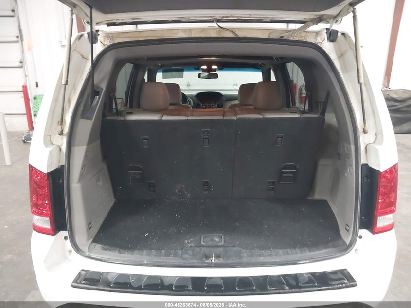 2012 Honda Pilot 3.5 Ex-L white Lot 111045263674 Vin 5FNYF4H73CB070706