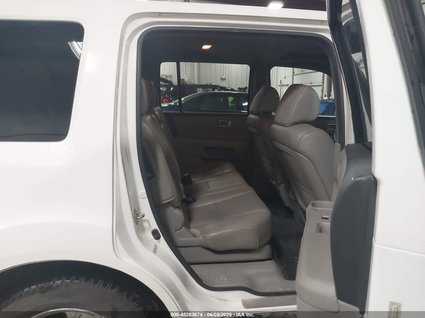 2012 Honda Pilot 3.5 Ex-L white Lot 111045263674 Vin 5FNYF4H73CB070706