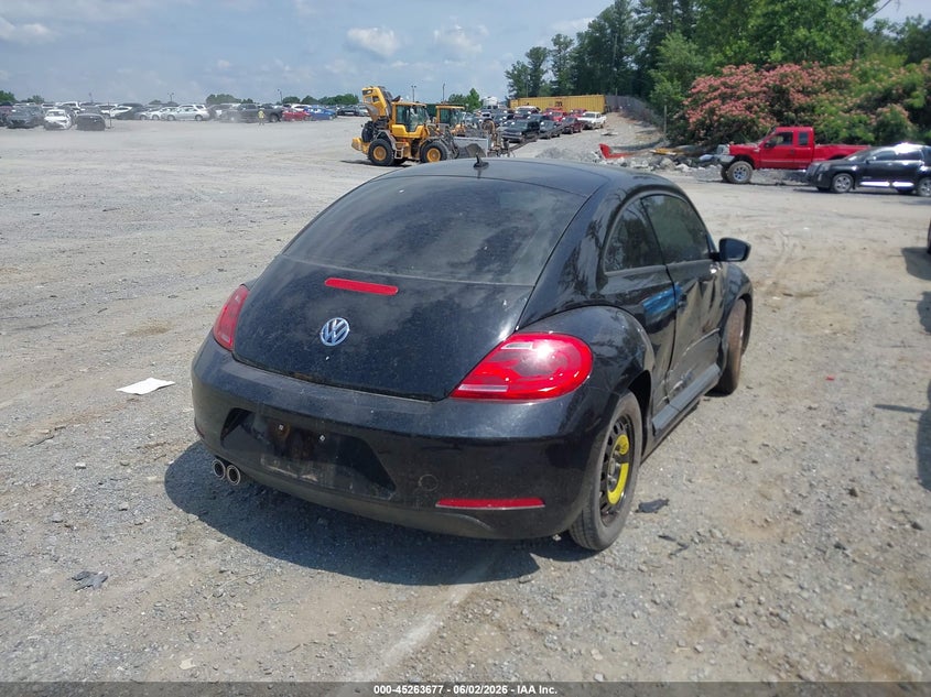 Vin: 3vwfp7at6em604967, lot: 45761497, volkswagen beetle 2.5l entry 20144