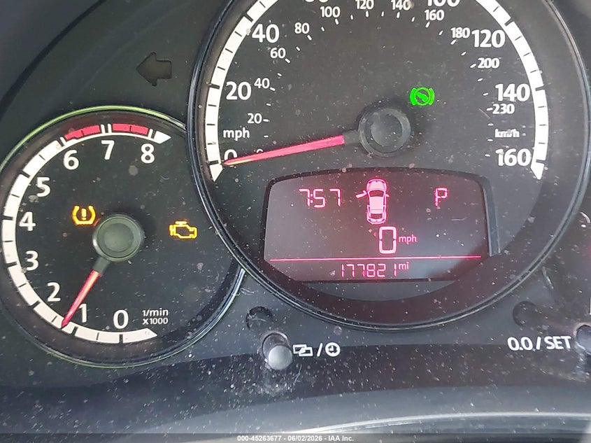 2014 Volkswagen Beetle 2.5L Entry VIN: 3VWFP7AT6EM604967 Lot: 45263677