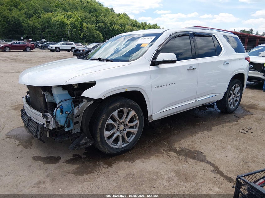 Vin: 1gnevjkw3jj231427, lot: 45761499, chevrolet traverse premier 20182