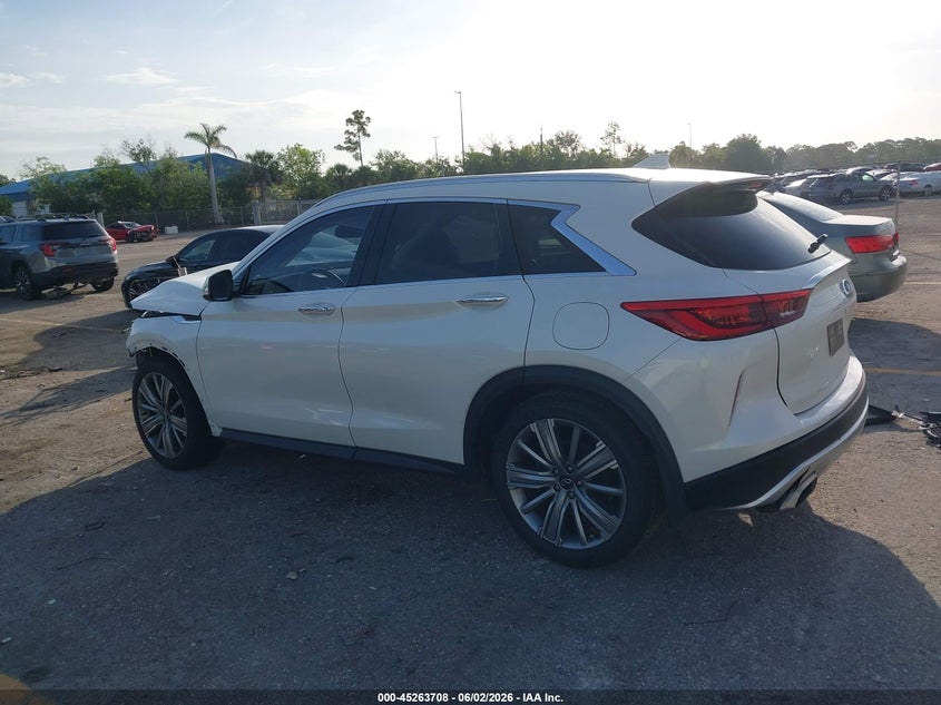 Vin: 3pcaj5ca9mf111768, lot: 45761528, infiniti qx50 sensory 20213