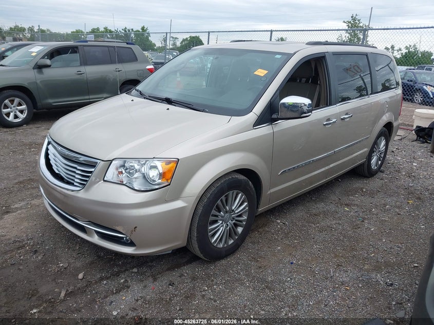 Vin: 2c4rc1cg8gr113384, lot: 45761546, chrysler town & country touring-l anniversary edition 20162