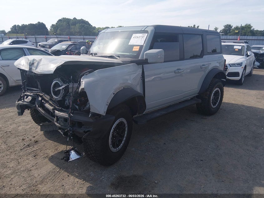 Vin: 1fmde8bh8rla57879, lot: 45761552, ford bronco outer banks 20242