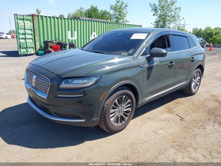 Vin: 2lmpj8j99pbl23950, lot: 45761577, lincoln nautilus standard 20232