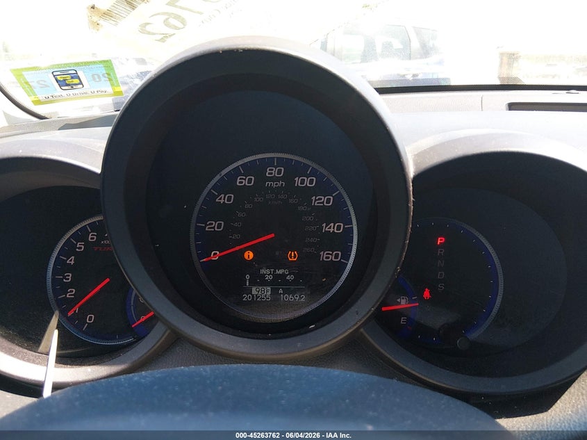 2007 Acura Rdx VIN: 5J8TB18527A020382 Lot: 45263762