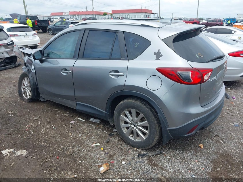 Vin: jm3ke2bexf0490798, lot: 45761595, mazda cx-5 sport 20153
