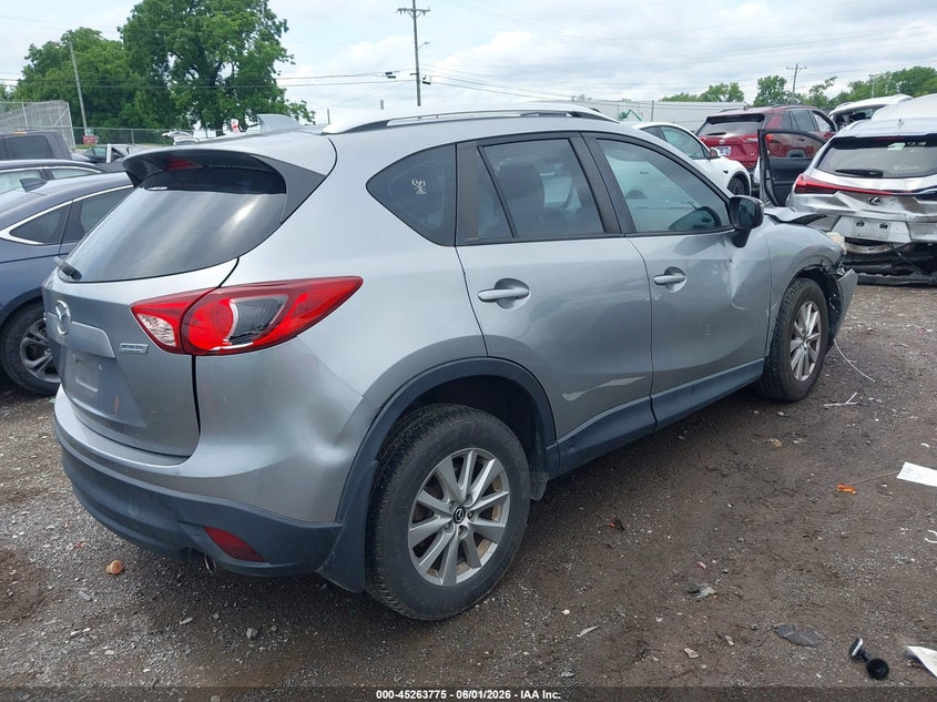 Vin: jm3ke2bexf0490798, lot: 45761595, mazda cx-5 sport 20154