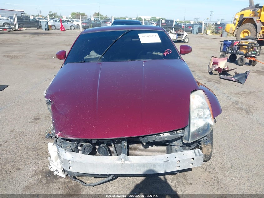 2003 Nissan 350Z Track VIN: JN1AZ34E23T019429 Lot: 45263804