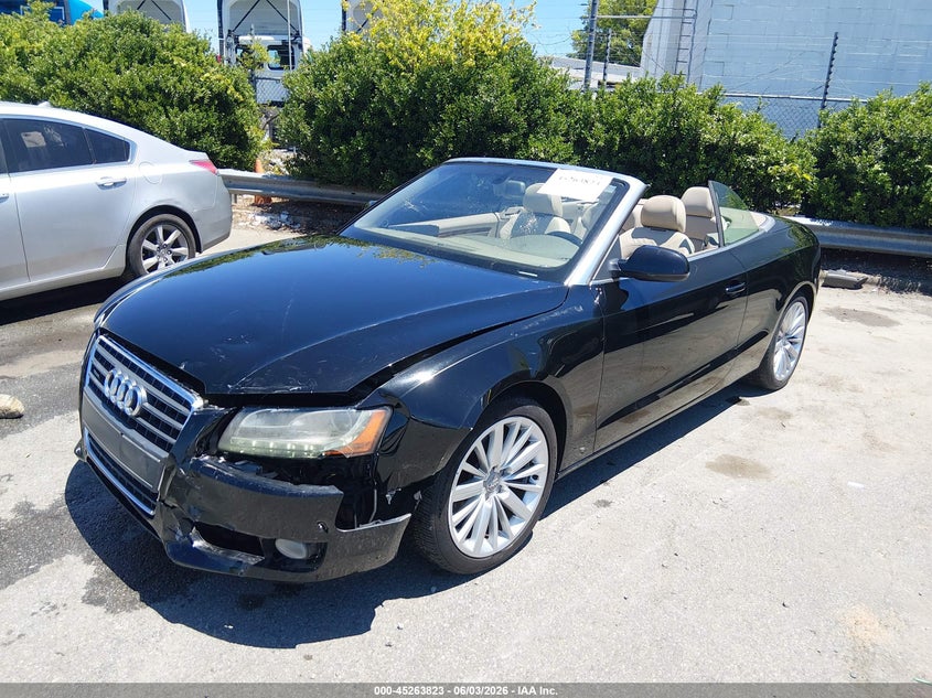 Vin: waulfafh0bn010786, lot: 45761643, audi a5 2.0t premium 20112