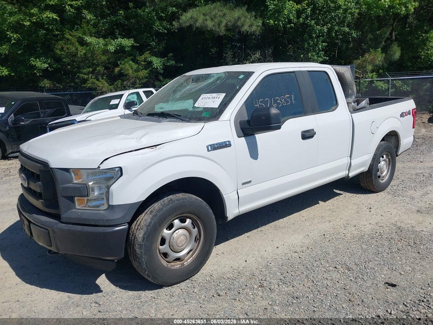 2016 FORD F-150 TRUCK 2.7L V-6 DI, DOHC, VVT, TURBO, 325HP