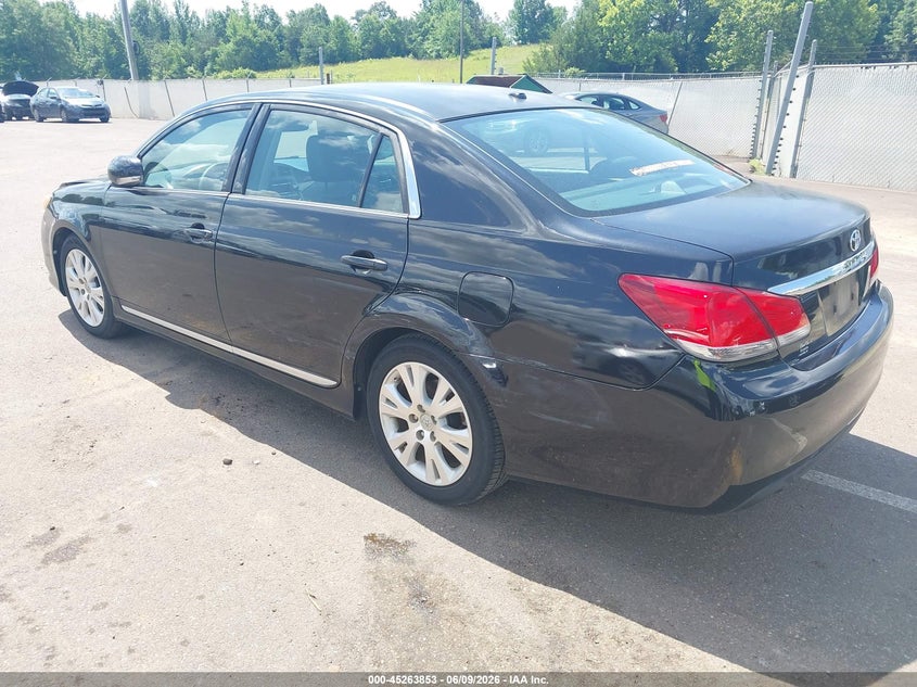 Vin: 4t1bk3dbxcu448724, lot: 45761673, toyota avalon 20123