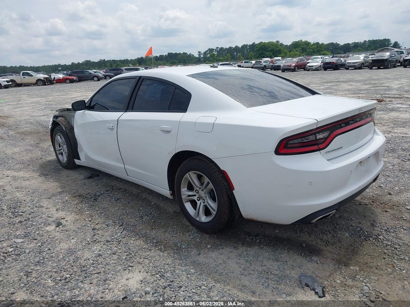Vin: 2c3cdxbgxkh576346, lot: 45761681, dodge charger sxt rwd 20193