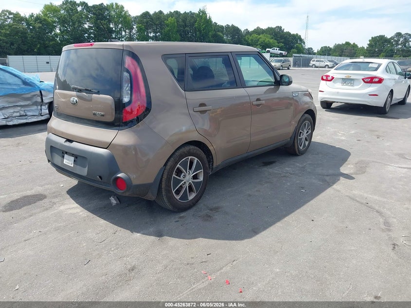 Vin: kndjn2a27f7158885, lot: 45761692, kia soul 20154