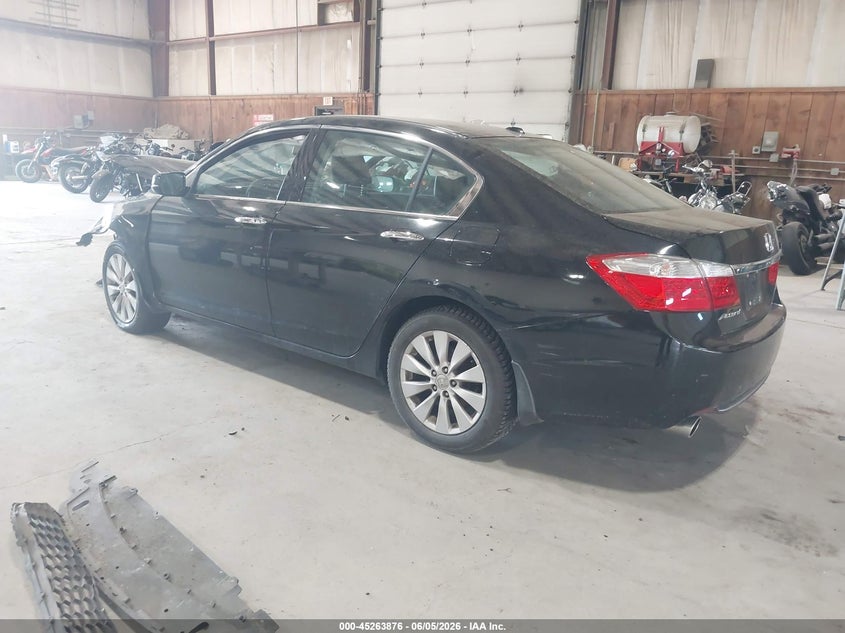 Vin: 1hgcr3f85ea025299, lot: 45761696, honda accord ex-l v-6 20143