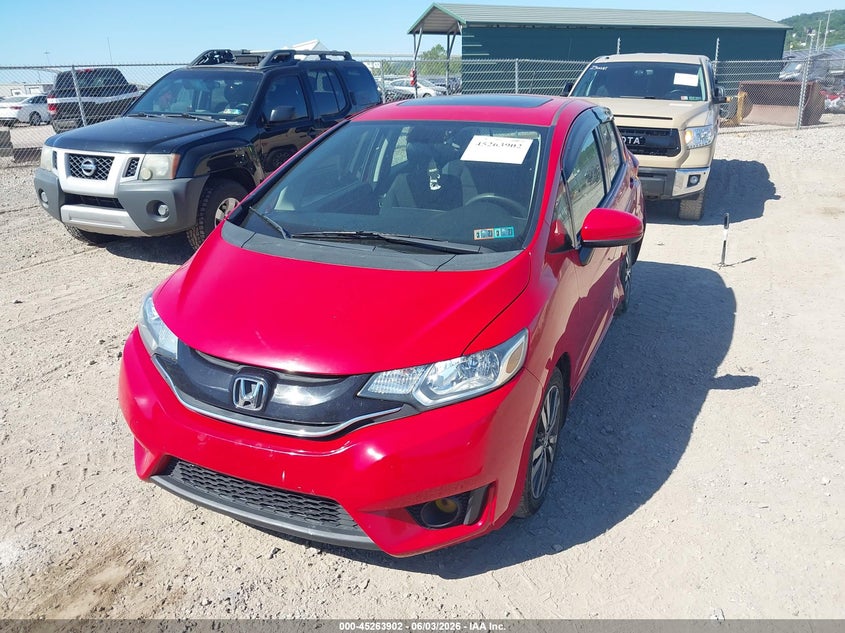 Vin: 3hggk5h85fm771688, lot: 45761722, honda fit ex/ex-l 20152