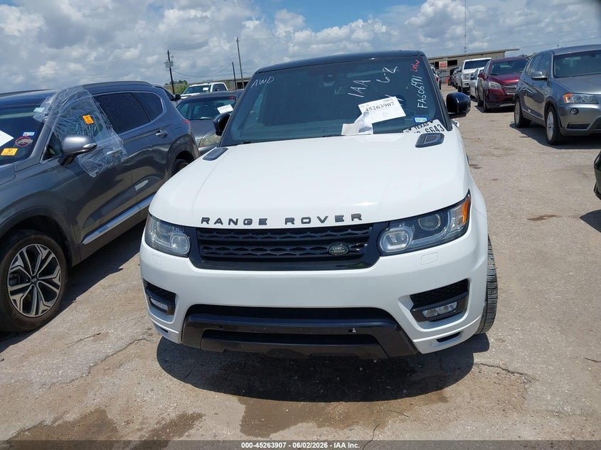 2015 Land Rover Range Rover Sport 5.0L V8 Supercharged VIN: SALWR2TF9FA606971 Lot: 45263907