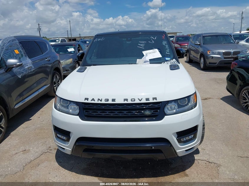 2015 Land Rover Range Rover Sport 5.0L V8 Supercharged VIN: SALWR2TF9FA606971 Lot: 45263907