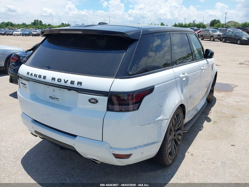 Vin: salwr2tf9fa606971, lot: 45761727, land rover range rover sport 5.0l v8 supercharged 20154