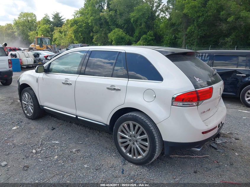 Vin: 2lmdj8jk8bbj30669, lot: 45761731, lincoln mkx 20113