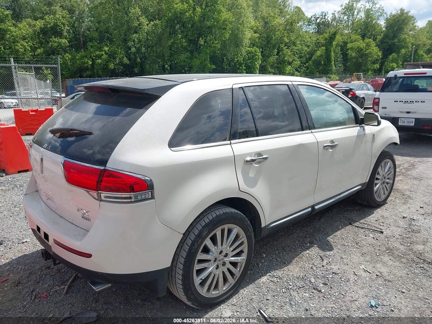 Vin: 2lmdj8jk8bbj30669, lot: 45761731, lincoln mkx 20114