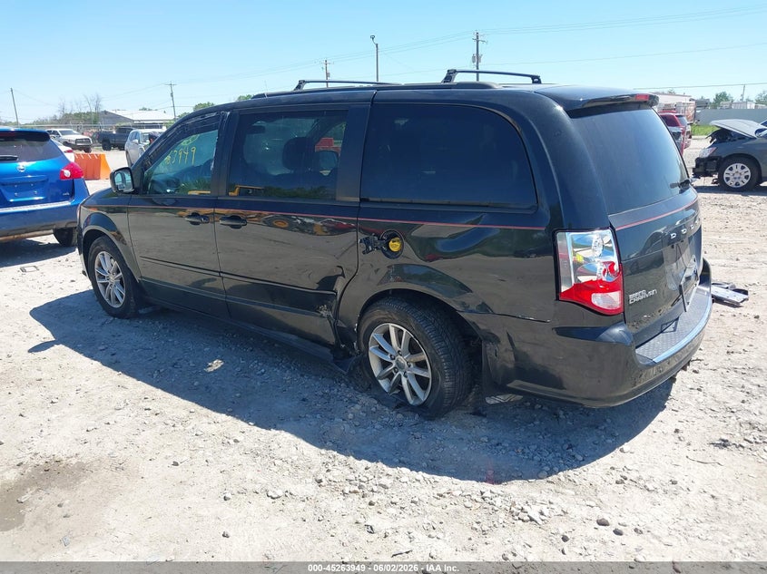 Vin: 2c4rdgcg9er388291, lot: 45761769, dodge grand caravan sxt 20143