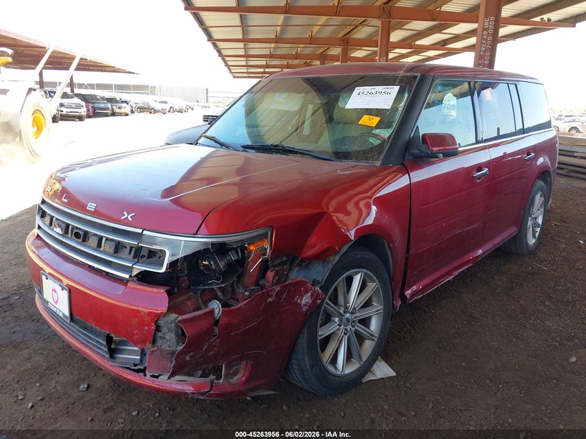 Vin: 2fmgk5d86ebd24304, lot: 45761776, ford flex limited 20142