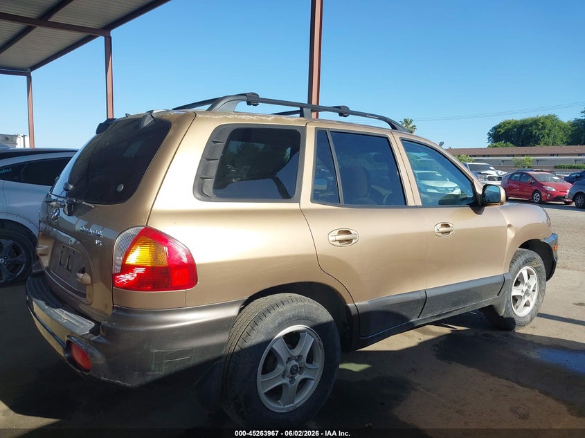 2003 Hyundai Santa Fe Gls/Lx VIN: KM8SC13D53U405283 Lot: 45263967