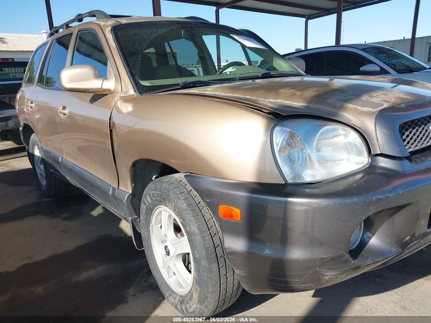 2003 Hyundai Santa Fe Gls/Lx VIN: KM8SC13D53U405283 Lot: 45263967