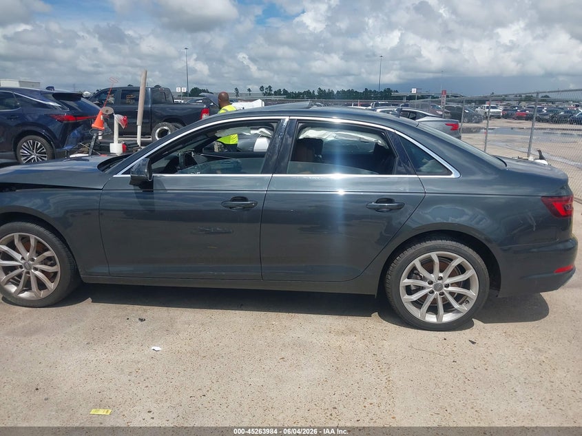 2019 Audi A4 40 Premium VIN: WAUHMAF45KA021945 Lot: 45263984