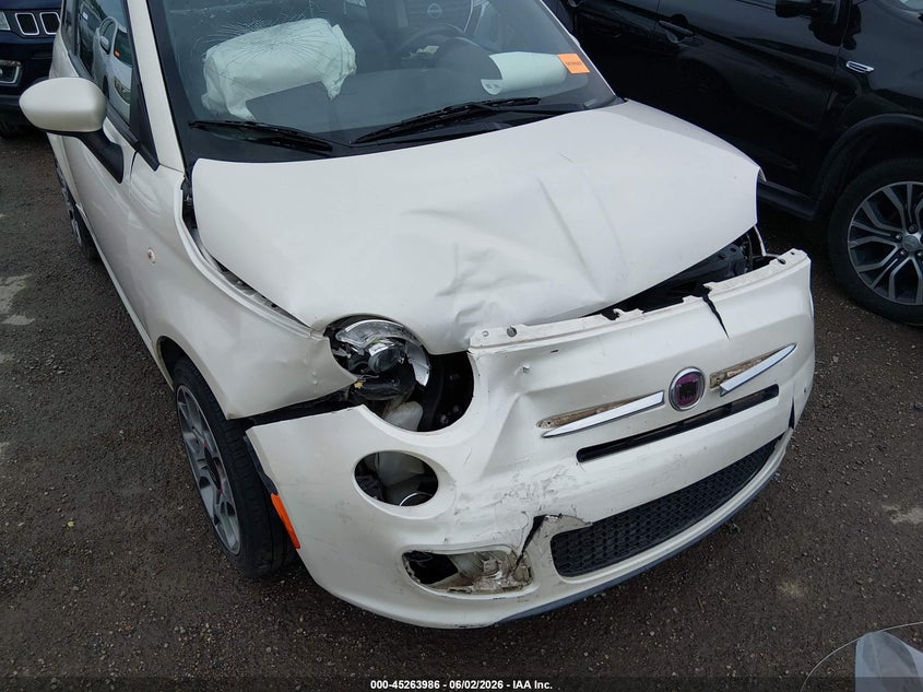 2012 Fiat 500 Sport VIN: 3C3CFFBRXCT385959 Lot: 45263986