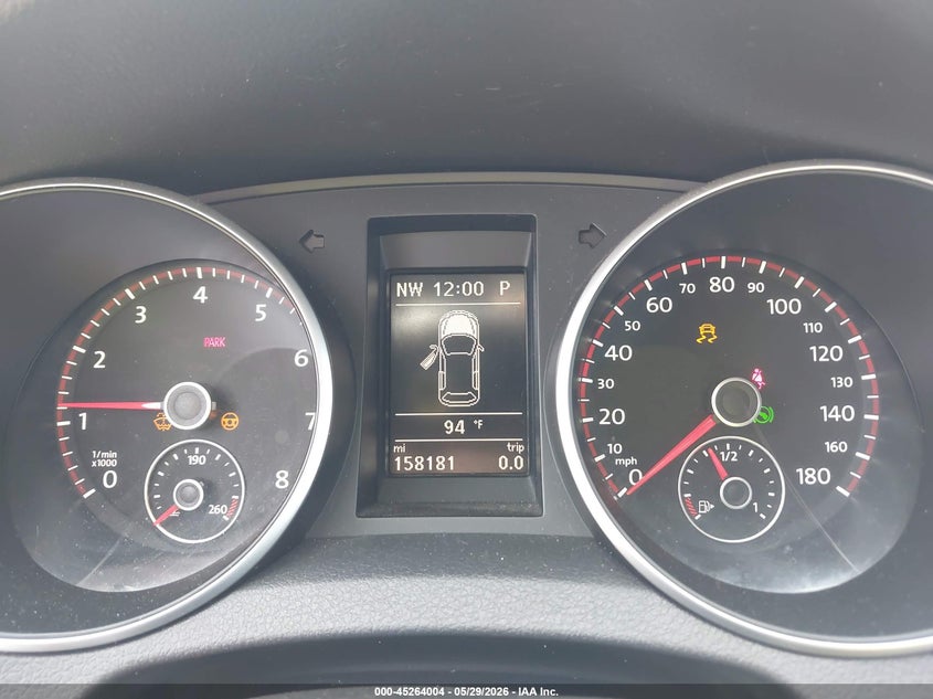 2013 Volkswagen Gti 4-Door VIN: WVWHD7AJXDW117420 Lot: 45264004