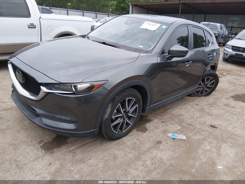 Vin: jm3kfacm6j0467329, lot: 45761842, mazda cx-5 touring 20182