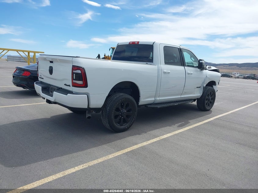 Vin: 3c6ur5dj2rg181237, lot: 45761860, ram 2500 big horn  4x4 6'4 box 20244