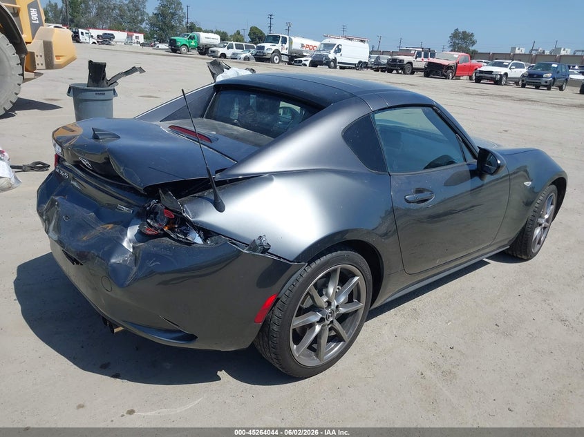 Vin: jm1ndam72m0459821, lot: 45761864, mazda mx-5 miata rf grand touring 20214