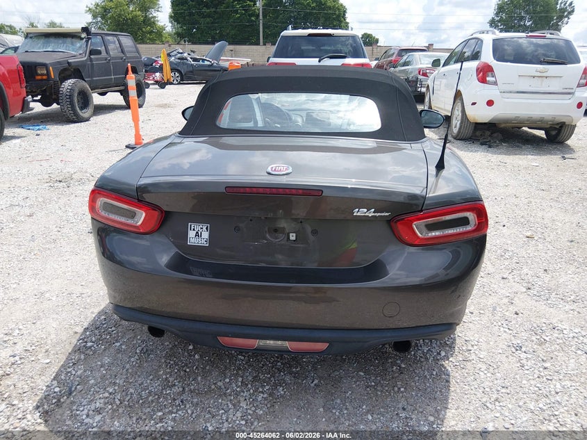 2017 Fiat 124 Spider Lusso VIN: JC1NFAEK1H0128941 Lot: 45264062