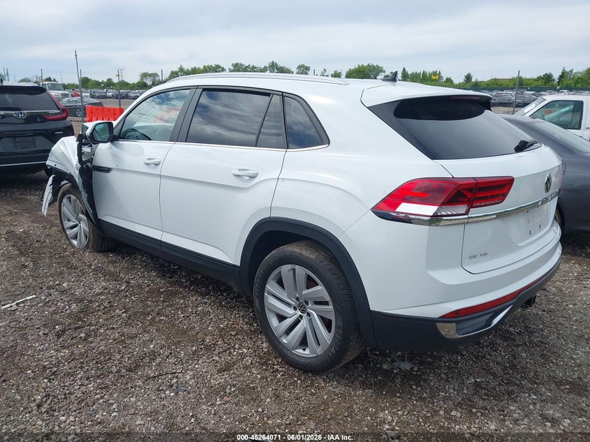 Vin: 1v2ke2ca9pc215250, lot: 45761891, volkswagen atlas cross sport 3.6l v6 se w/technology 20233