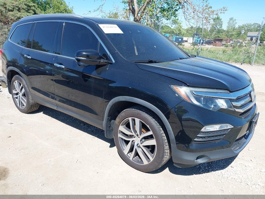 Vin: 5fnyf6h9xhb105374, lot: 45761898, honda pilot touring 2017 img_1