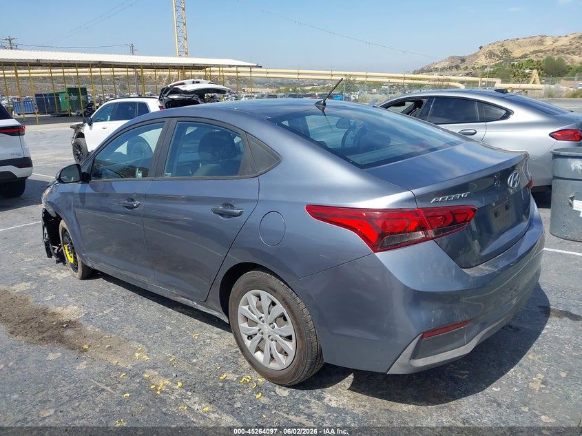 Vin: 3kpc24a34ke079576, lot: 45761917, hyundai accent se 20193