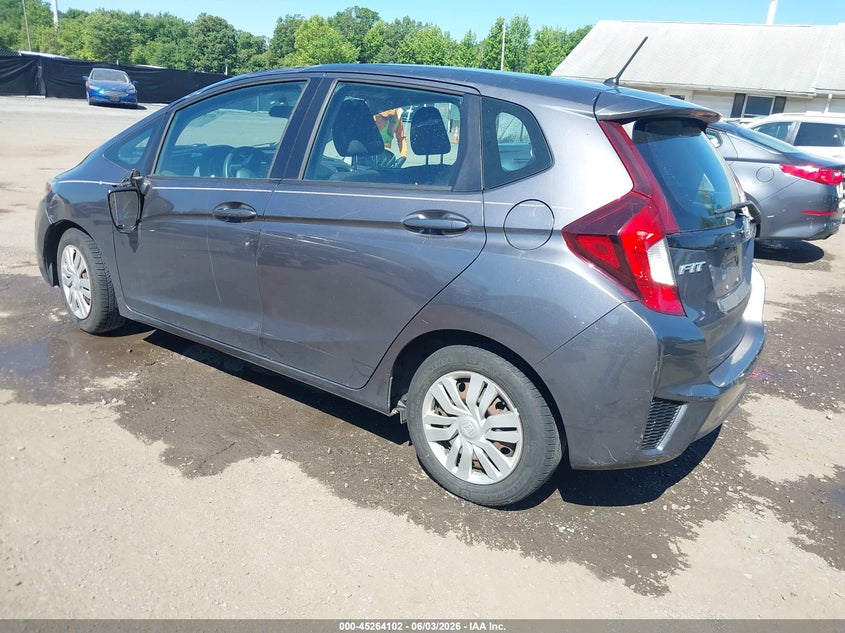 Vin: 3hggk5h51fm733297, lot: 45761922, honda fit lx 20153