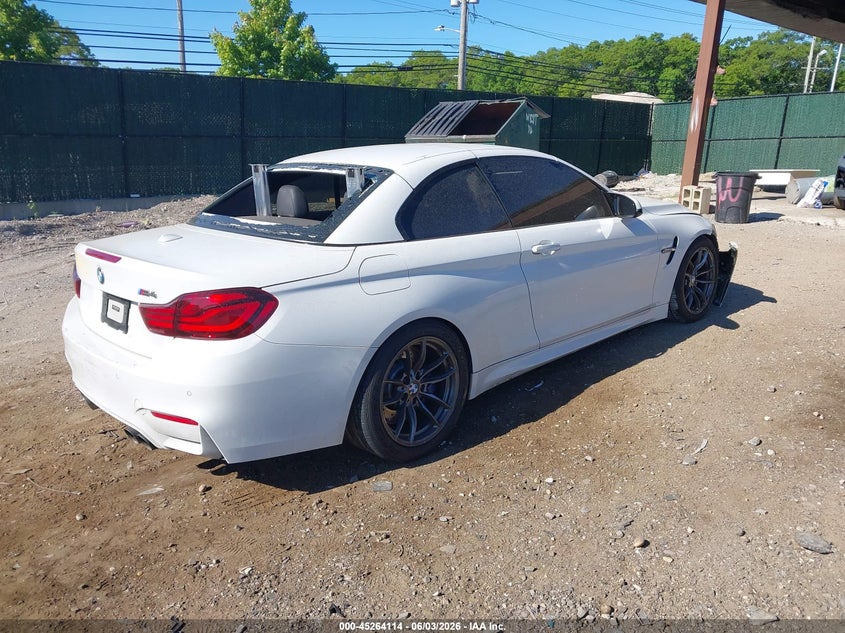 Vin: wbs4z9c04l5r43791, lot: 45761934, bmw m4 20204