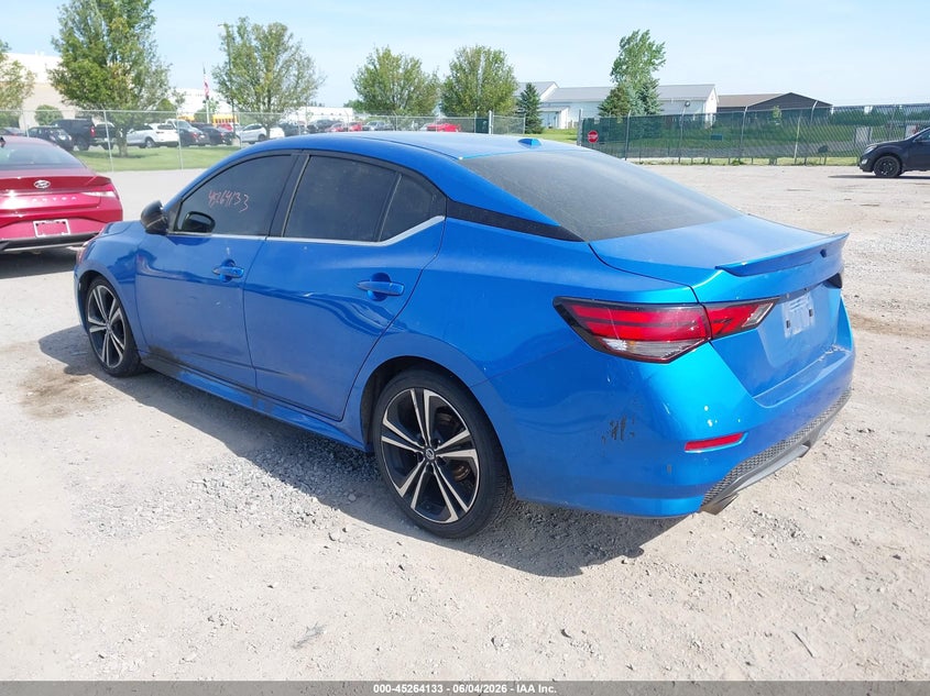 Vin: 3n1ab8dv8my279988, lot: 45761953, nissan sentra sr xtronic cvt 20213