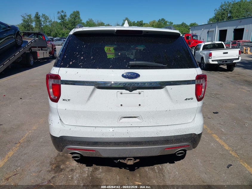 VIN 1FM5K8D85HGA74334 2017 FORD EXPLORER XLT