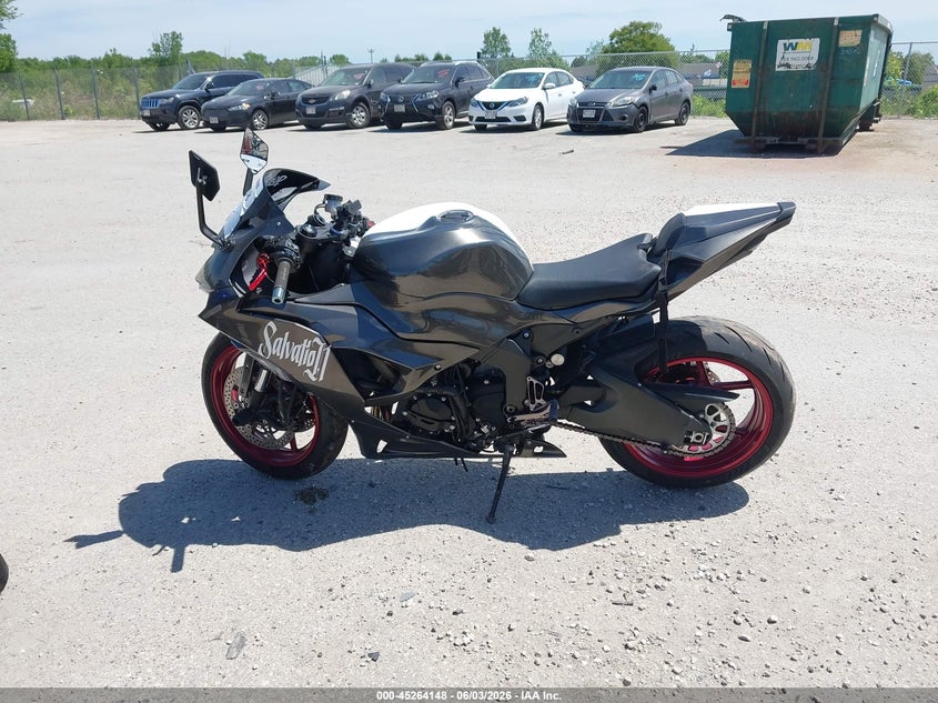 2025 Kawasaki Zx636 K VIN: JKBZXJK12SA009672 Lot: 45264148