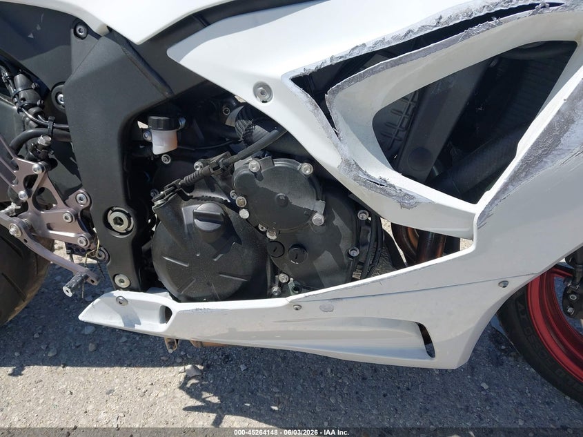 2025 Kawasaki Zx636 K VIN: JKBZXJK12SA009672 Lot: 45264148