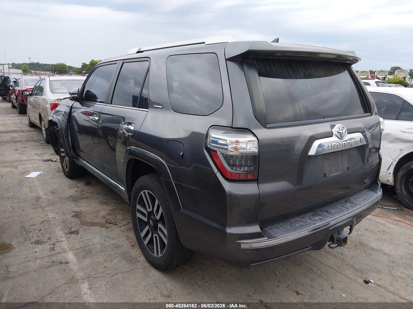 Vin: jtezu5jr5f5105890, lot: 45761982, toyota 4runner limited 20153