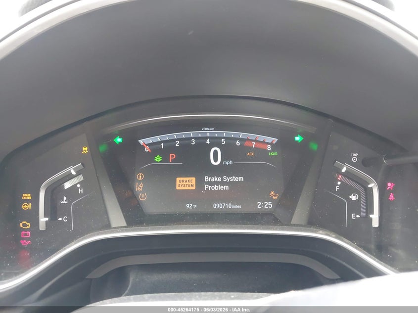 2019 Honda Cr-V Ex-L VIN: 5J6RW2H82KL018300 Lot: 45264175